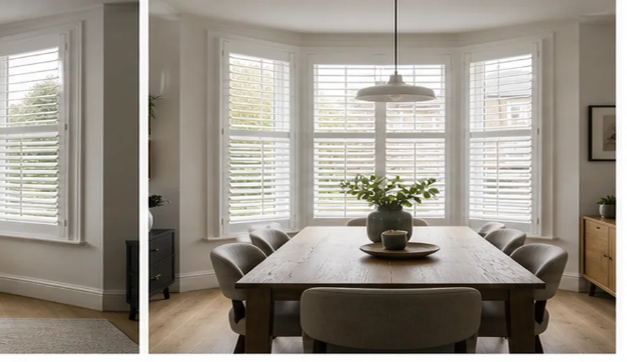 Bedrooms for Bay Window Shutters