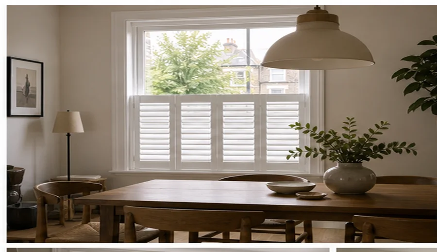 Lower Privacy for Cafe Style Shutters