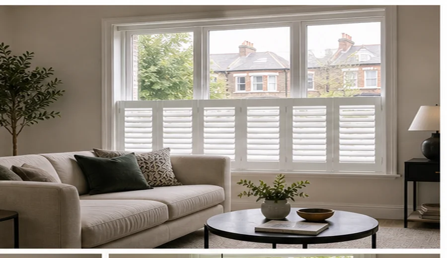 Elegant Look for Cafe Style Shutters