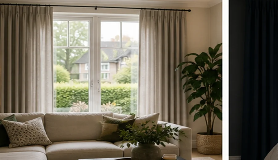 Bay Windows for Curtains