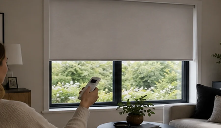 Large Windows for Motorised Blinds