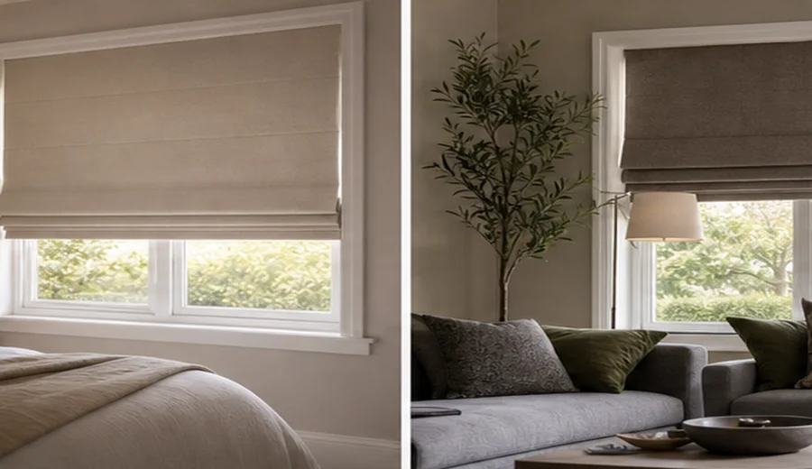 Elegant Folds for Roman Blinds
