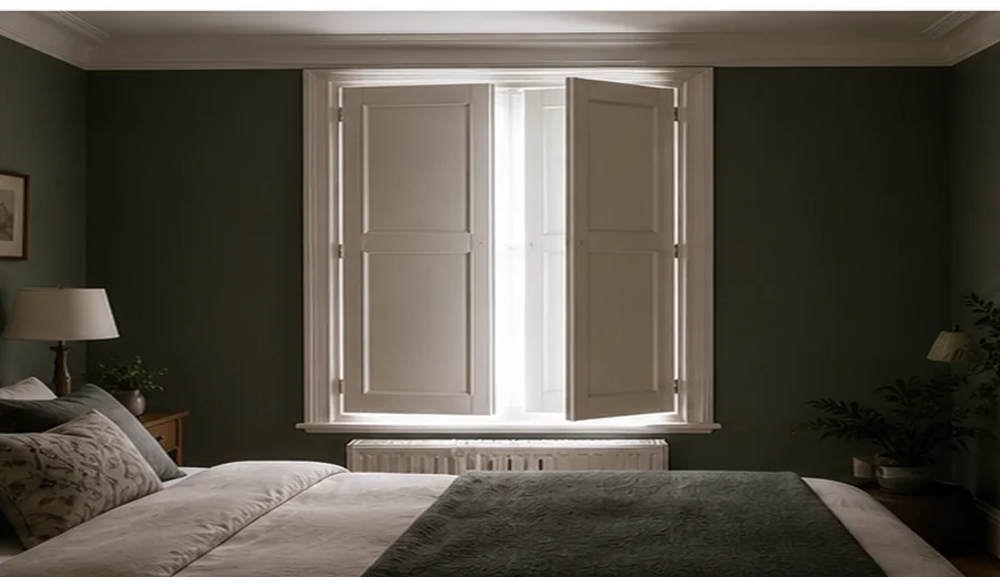 Traditional Style for Solid Panel Shutters