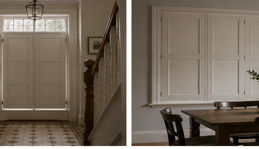 Period Homes for Solid Panel Shutters