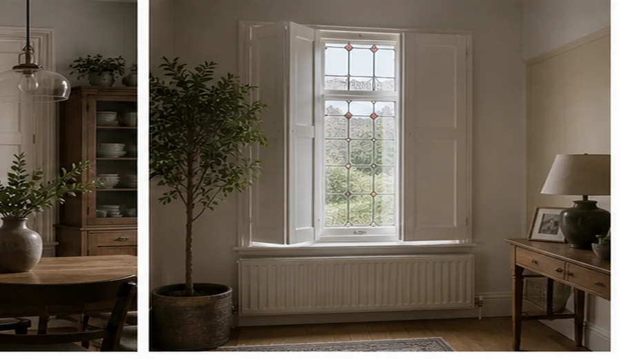 Living Rooms for Solid Panel Shutters
