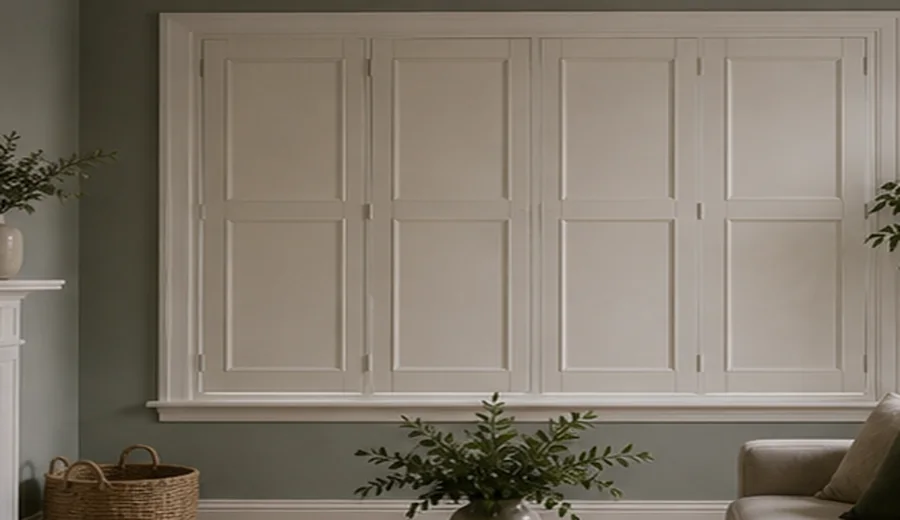 Snug Rooms for Solid Panel Shutters