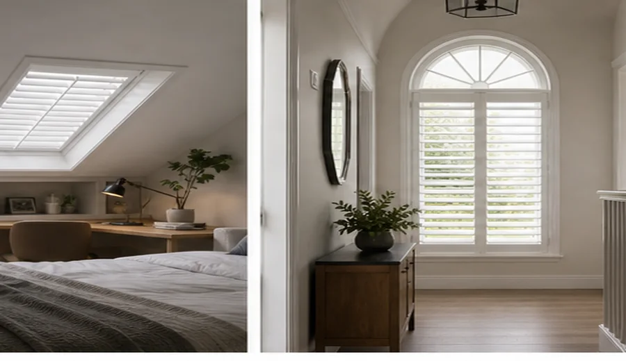 Feature Windows for Special Shaped Shutters