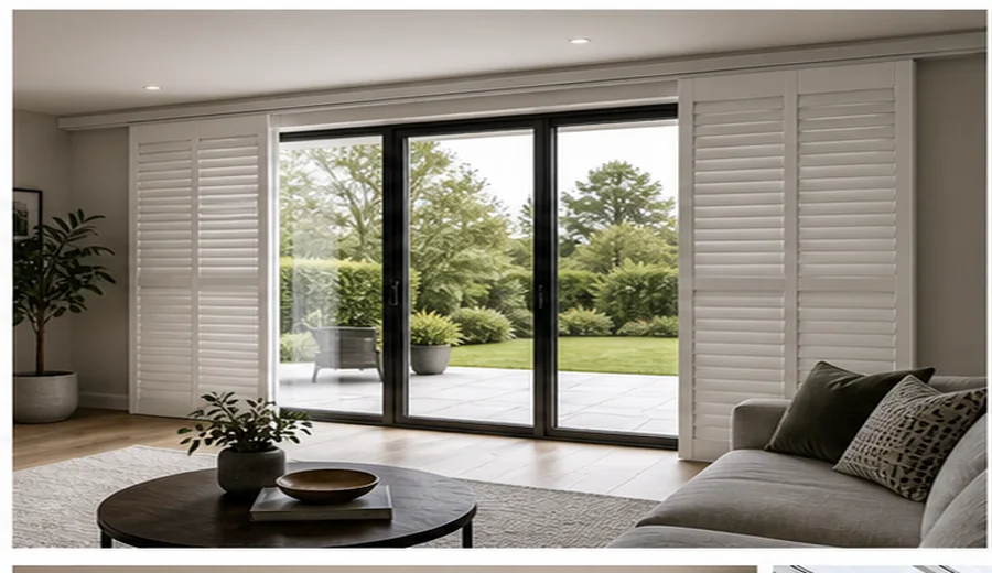 Sliding Panels for Tracked Window Shutters