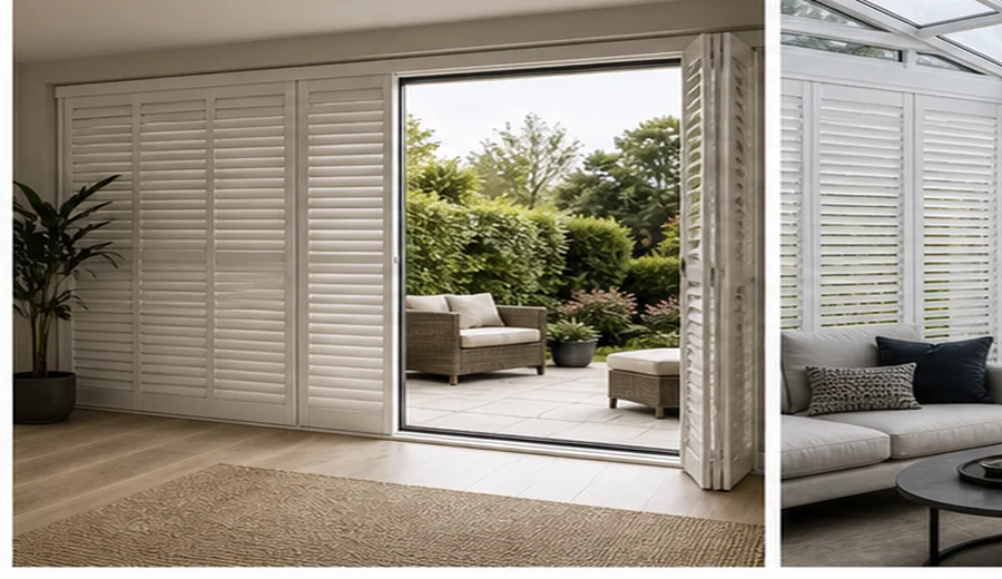 Patio Doors for Tracked Window Shutters