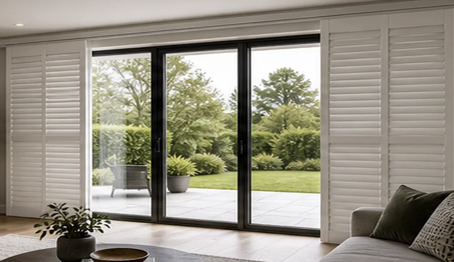 Open-Plan Spaces for Tracked Window Shutters
