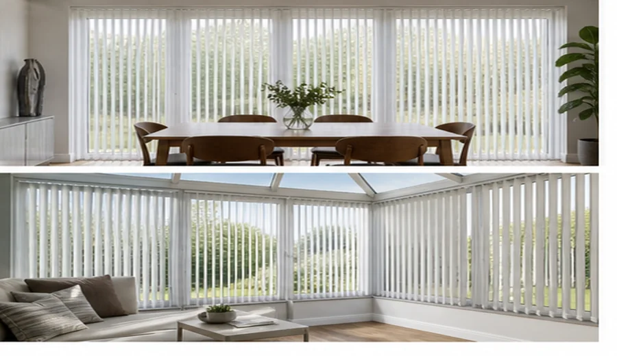 Living Rooms for Vertical Blinds