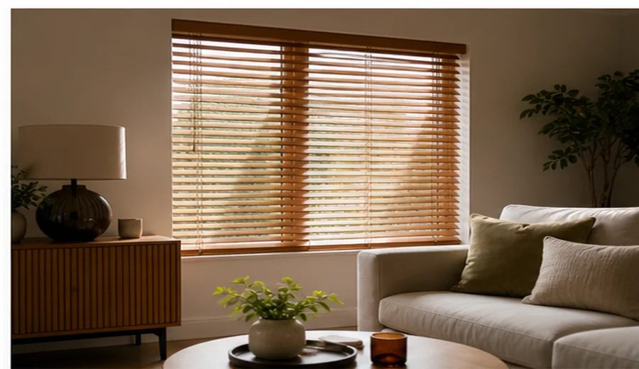Light Control for Wooden Blinds